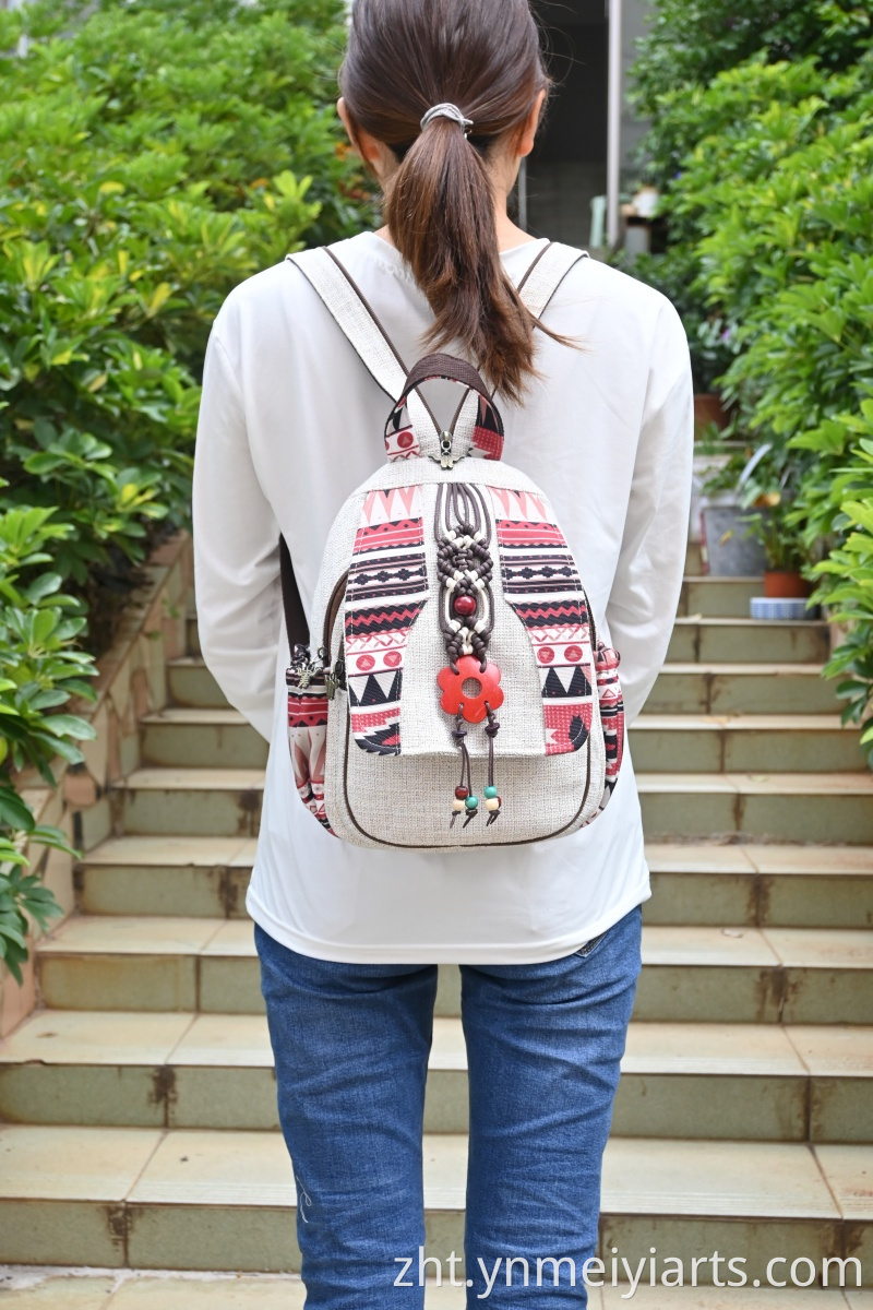 Handmade Woven Backpack